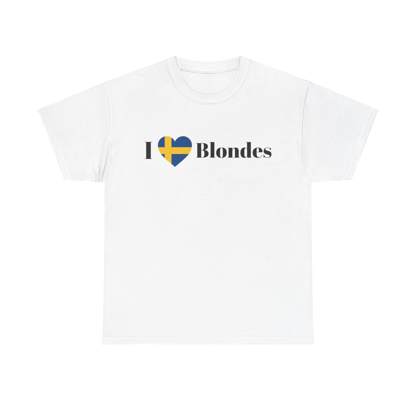 Ich liebe Blondinen Shirt